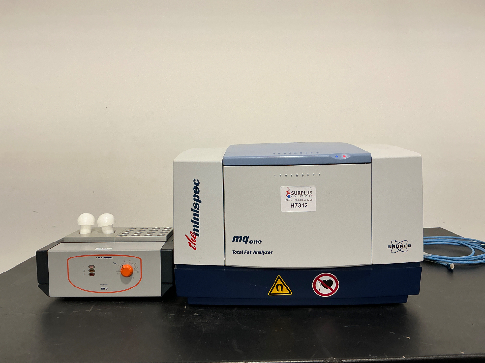 Image of Bruker The Minispec Mq one Total Fat NMR Analyzer